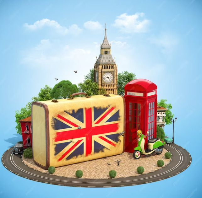 An image of the most known customs and tradition of United Kingdom.