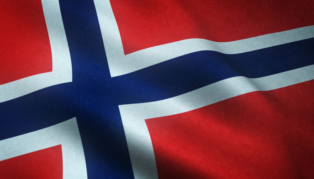 closeup-shot-waving-flag-norway-with-interesting-textures.