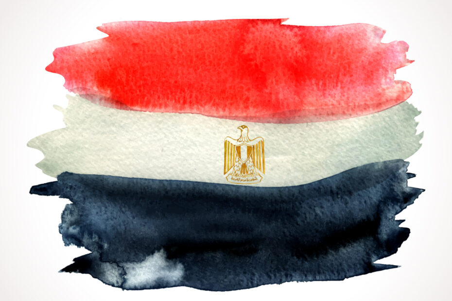 An image of Egypt flag