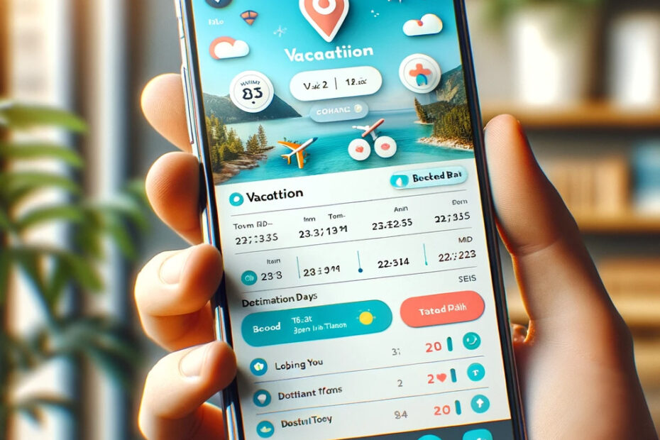 A-mobile-app-interface-for-a-vacation-tracker-displayed-on-a-modern-smartphone.-The-app-features-a-clean-user-friendly-design-with-colorful-icons