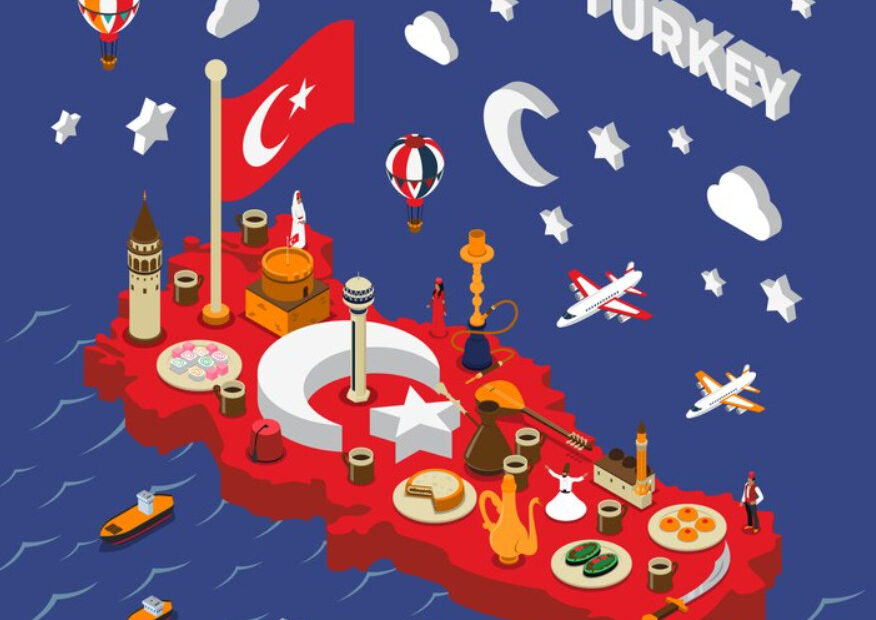 AN image of turkey flag