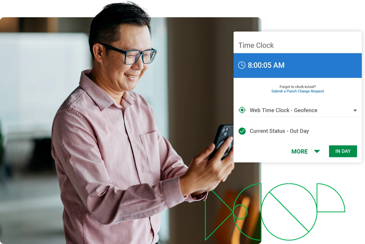A screenshot for Paycom website