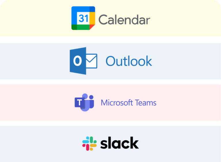 Day Off integrations with Slack, Google Calendar and other tools for seamless leave management – Day OffDay Off