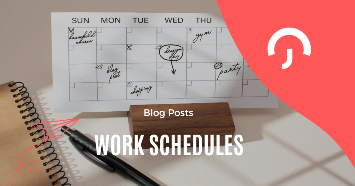 Weekly Work Schedule Template (Word File Included)