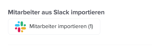 „Einstellungsseite der Day Off App mit Slack-Integration zur automatischen Benachrichtigung über Urlaubsanfragen und Genehmigungen.“