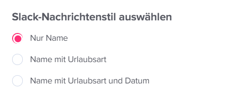 „Day Off Urlaubsverwaltung mit Slack-Integration zur Verwaltung von Benachrichtigungen über Mitarbeiter-Abwesenheiten und Urlaubsanfragen.“