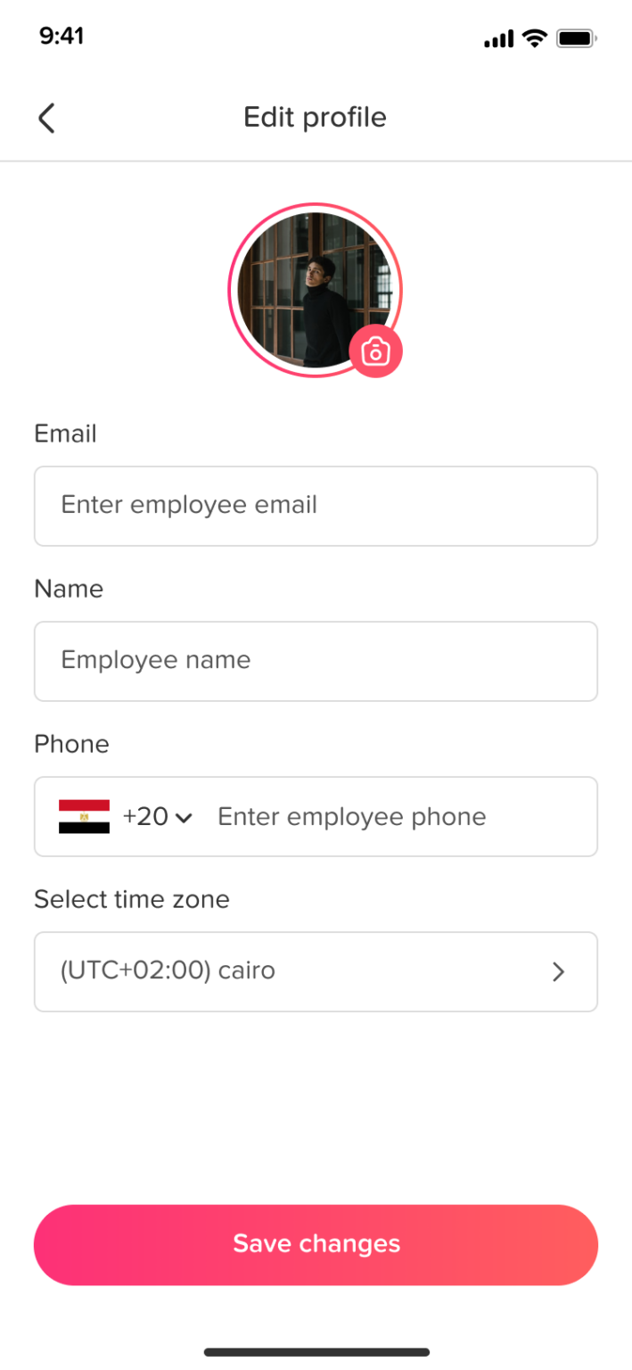 How do I upload or update my profile picture?