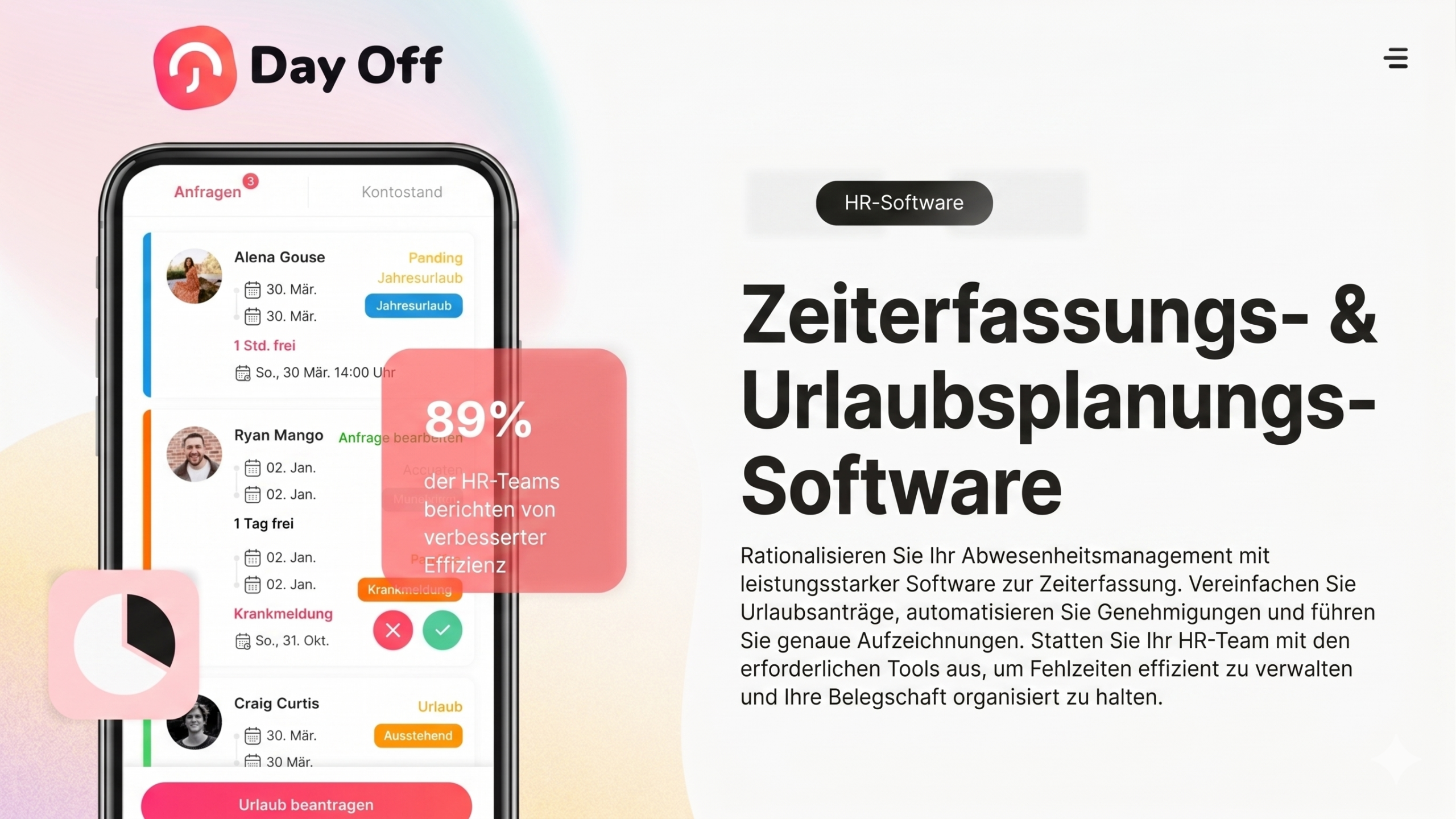 Software zur Erfassung von Abwesenheiten