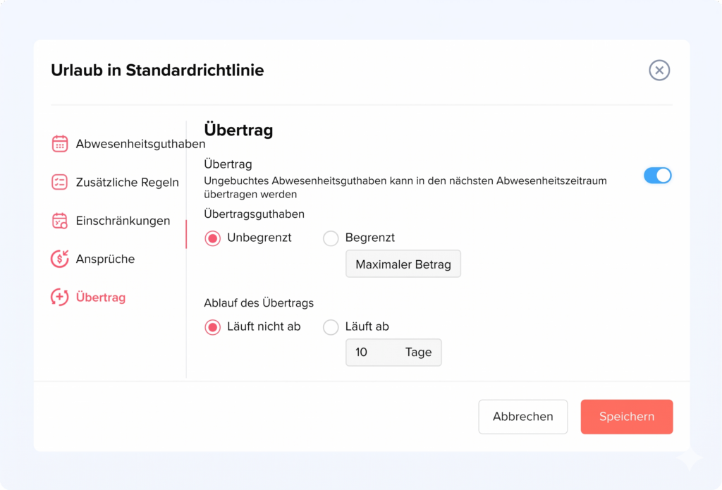 Day Off app feature showing employee leave tracking, PTO management and absence scheduling – Day OffDay Off