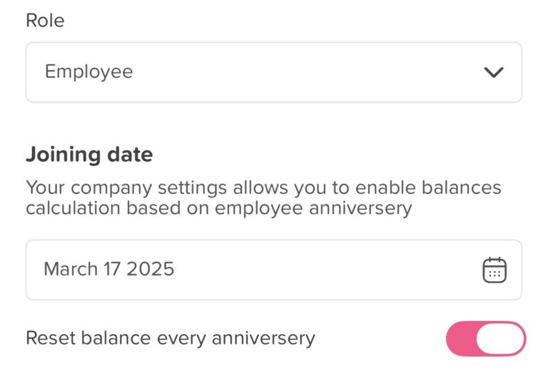 Day Off app feature showing employee leave tracking, PTO management and absence scheduling – Day OffDay Off