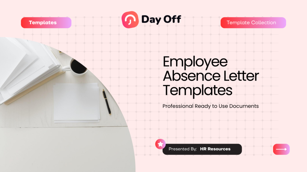 Employee Absence Letter Template