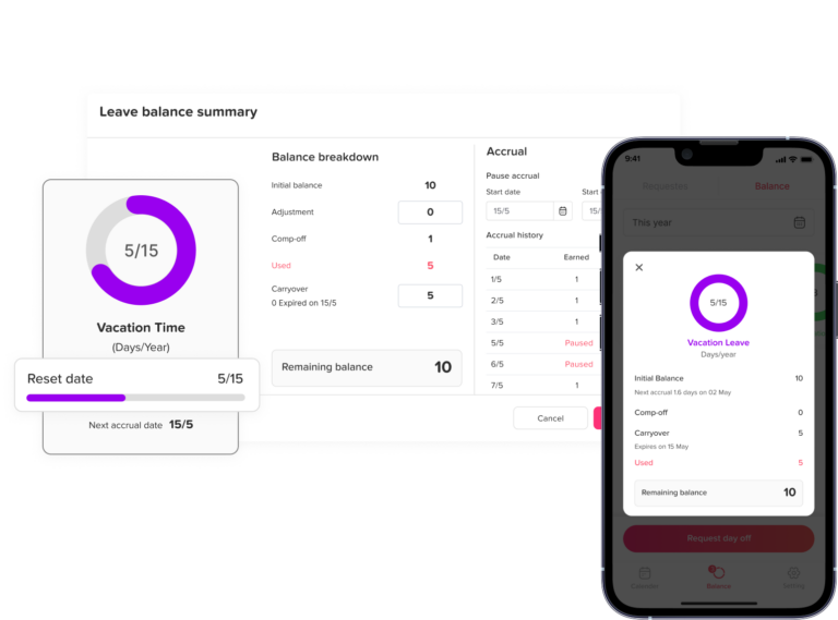 An image for accrual leave tracking