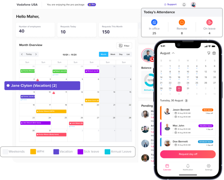 Dash b C 1 Day Off vs Personio: Leave Management for Growing European Teams