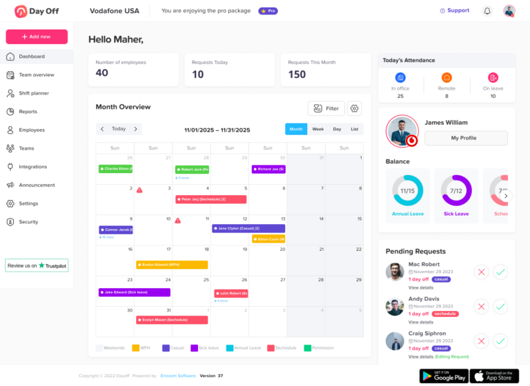 Dashboard 13 Day Off vs Breathe HR: The UK Leave Management Showdown