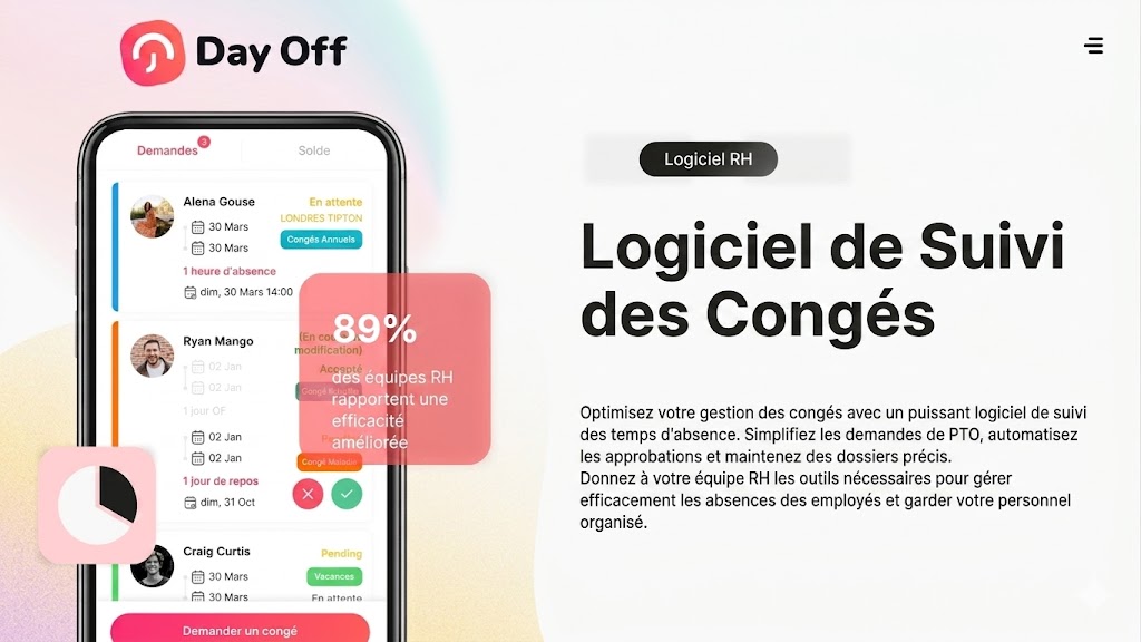 Logiciel de suivi des congés