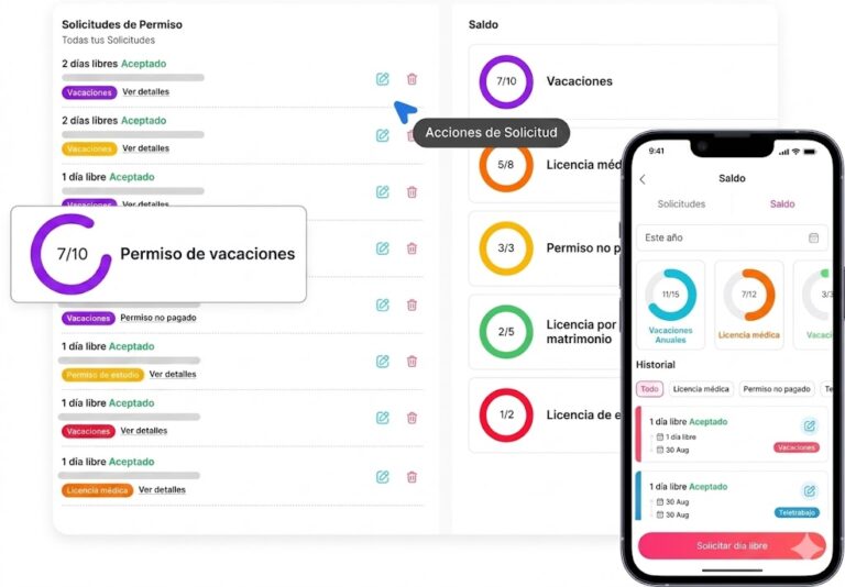 13b8a766 1653 4742 8845 2d80308e6761 Cómo gestionar retrasos, ausencias y tiempo libre remunerado en un solo lugar