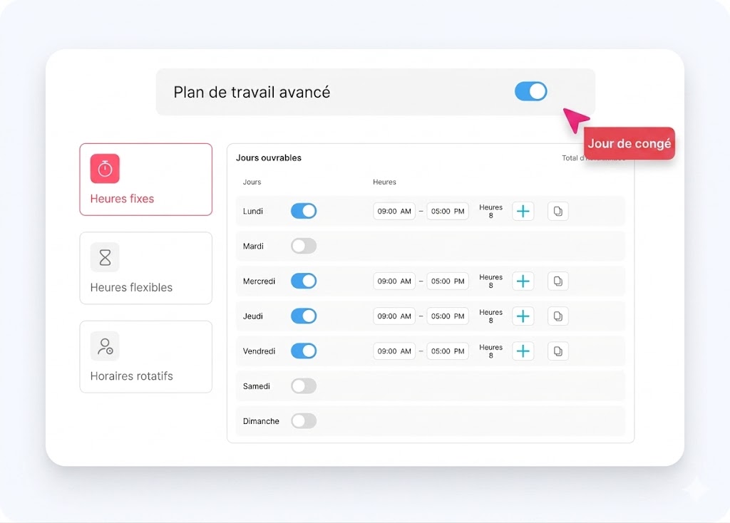 14803c98 e1ce 4ac7 8d5f 967b3cb2041c Meilleur système de gestion du temps et des présences pour les heures de travail, les heures supplémentaires et les congés