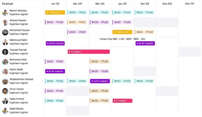 Day Off App Dashboard Screenshot