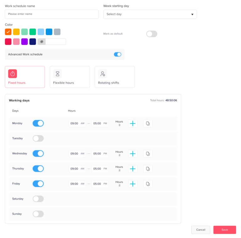 Content 6 How to Manage Fixed, Flexible, and Rotating Work Schedules
