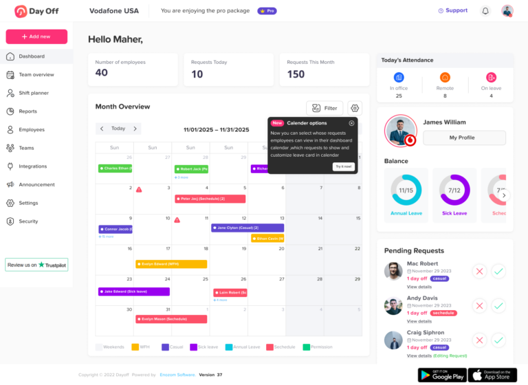 Day Off Dashboard 15 Comp Time Tracking: How to Manage Extra Work and Time Off Fairly