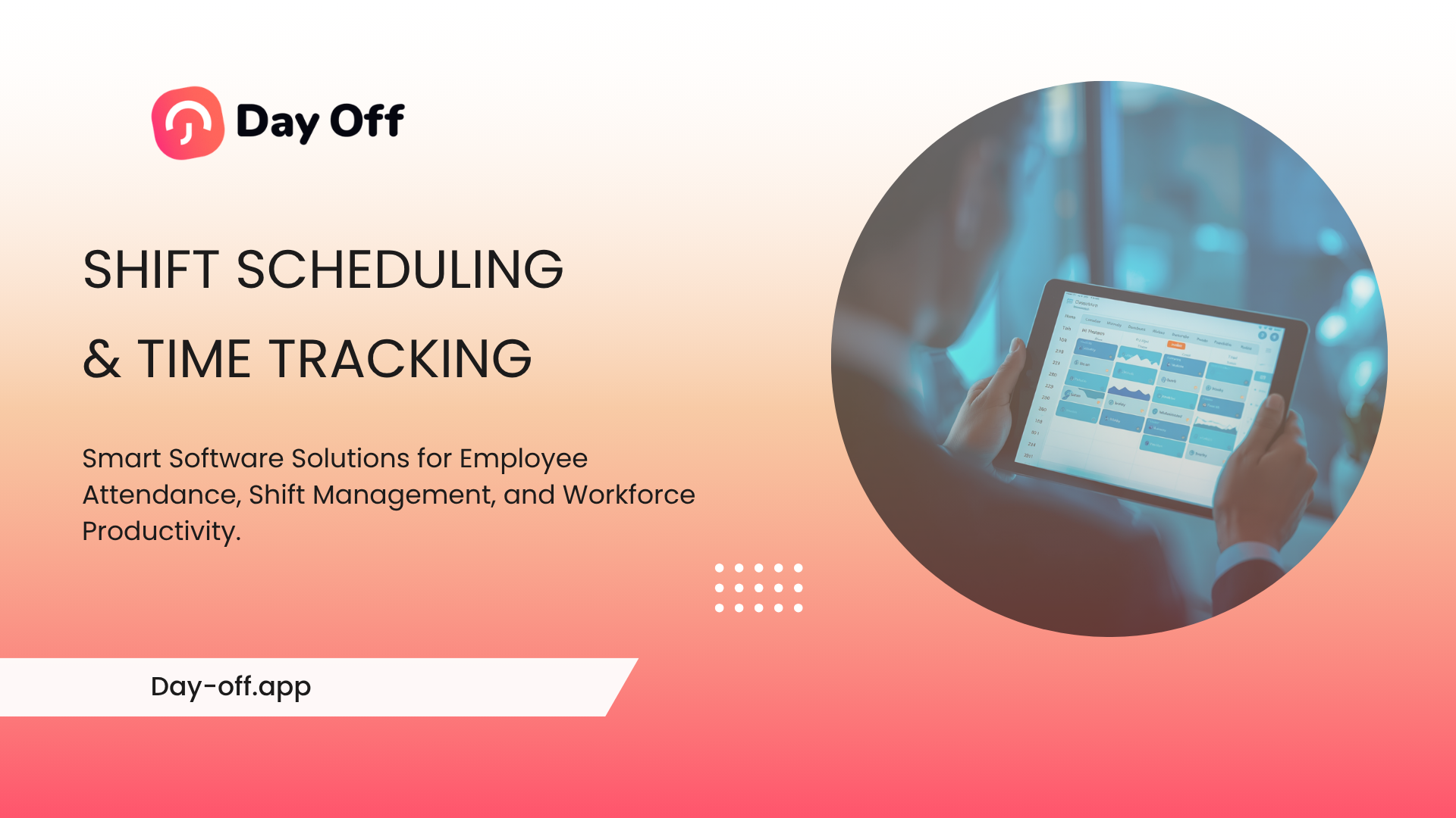 Shift Scheduling And Time Tracking Software For Employee Attendance