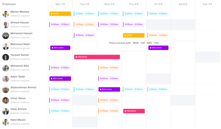 Full calender Why PTO Tracking and Time Attendance Should Work Together