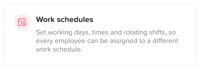Settings card 1 How to Manage Fixed, Flexible, and Rotating Work Schedules