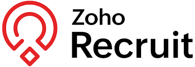 Zoho Recruit logo - cloud-based applicant tracking and recruiting software.