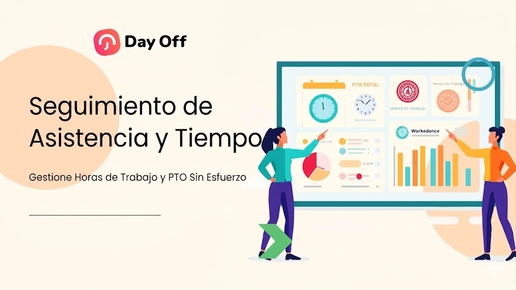 Rastreador de Asistencia de Tiempo para Gestionar Horas de Trabajo y PTO