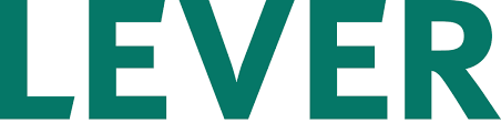 Lever logo – green bold wordmark used for the Lever applicant tracking system.