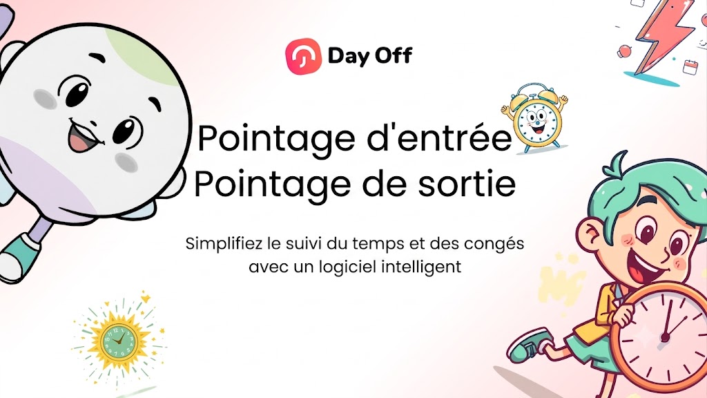 Logiciel de pointage avec suivi des congés et absences