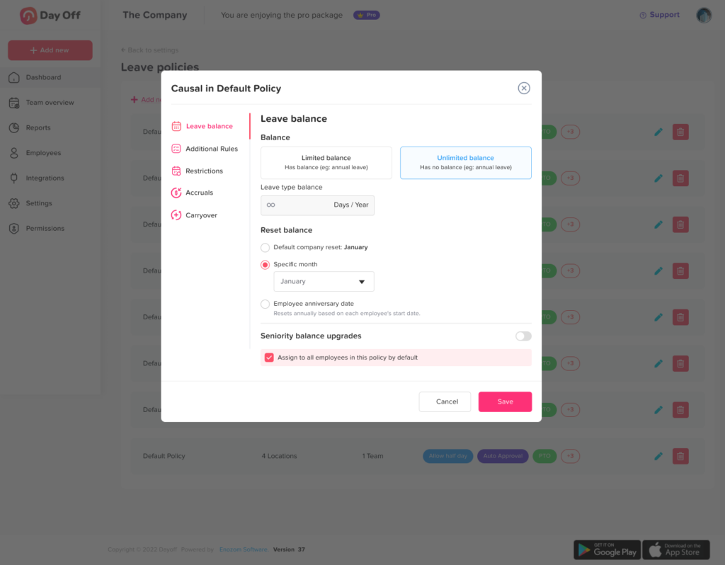 Unlimited blance How To Build A PTO Workflow For A Company With No HR Team