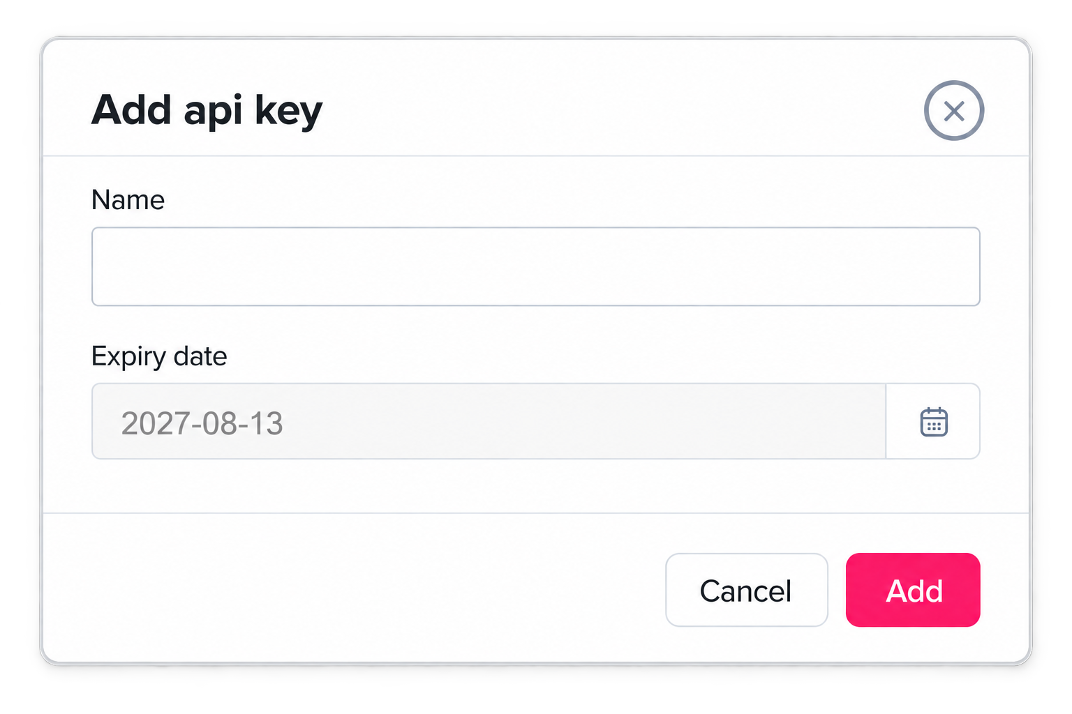 API Key Public API Access