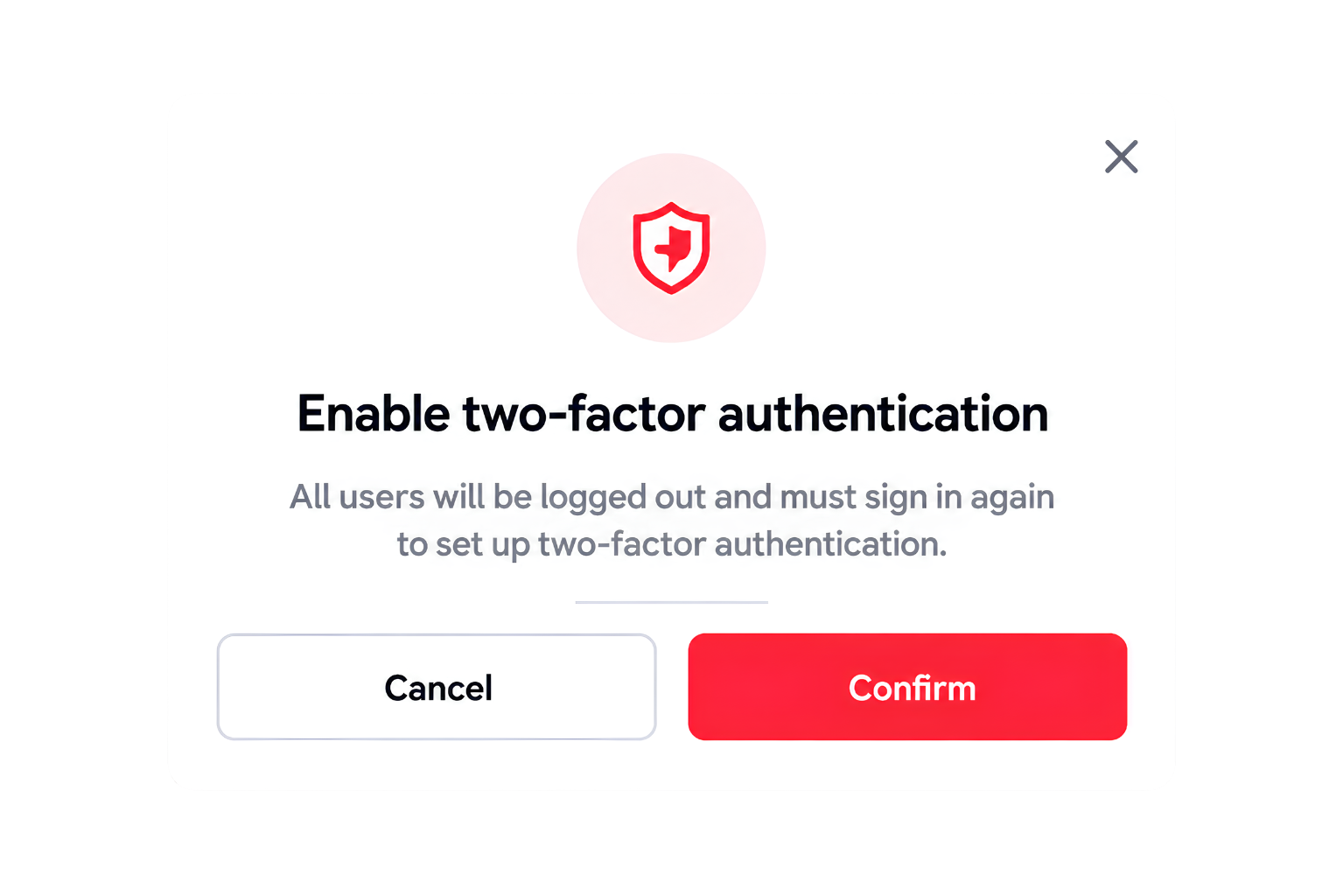 Everyone re authenticates and pairs an app 3 Two-Factor Authentication