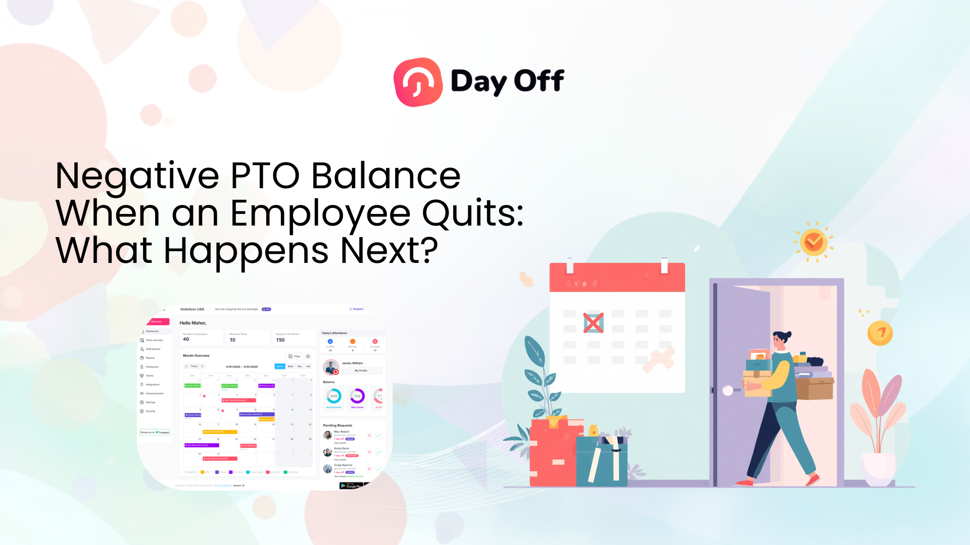 Negative PTO Balance When An Employee Quits: What Happens Next?