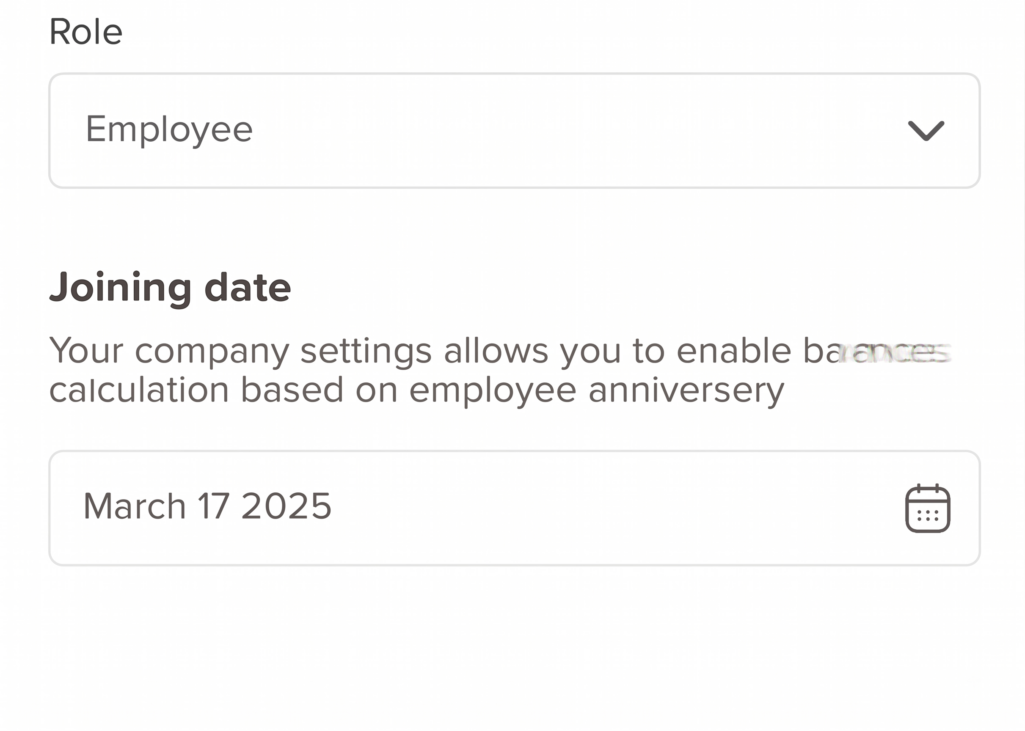 employee anniversarry date e1786553490389 Per-Leave-Type Balance Reset