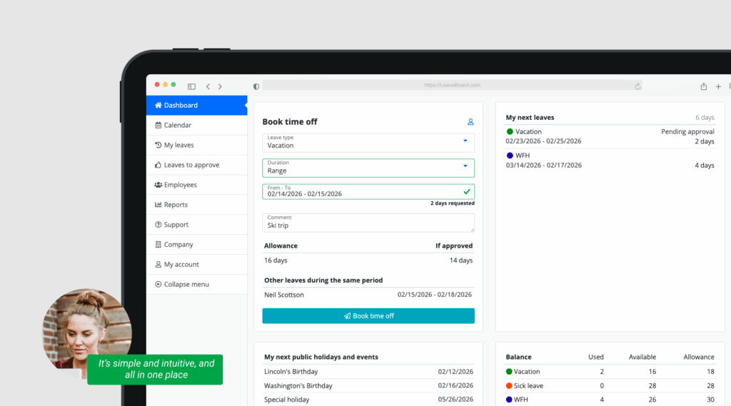 employee portal software ba63c8d348f011f140789605cffb91f8 Best Leave Tracking Software For Managing Employee Absences