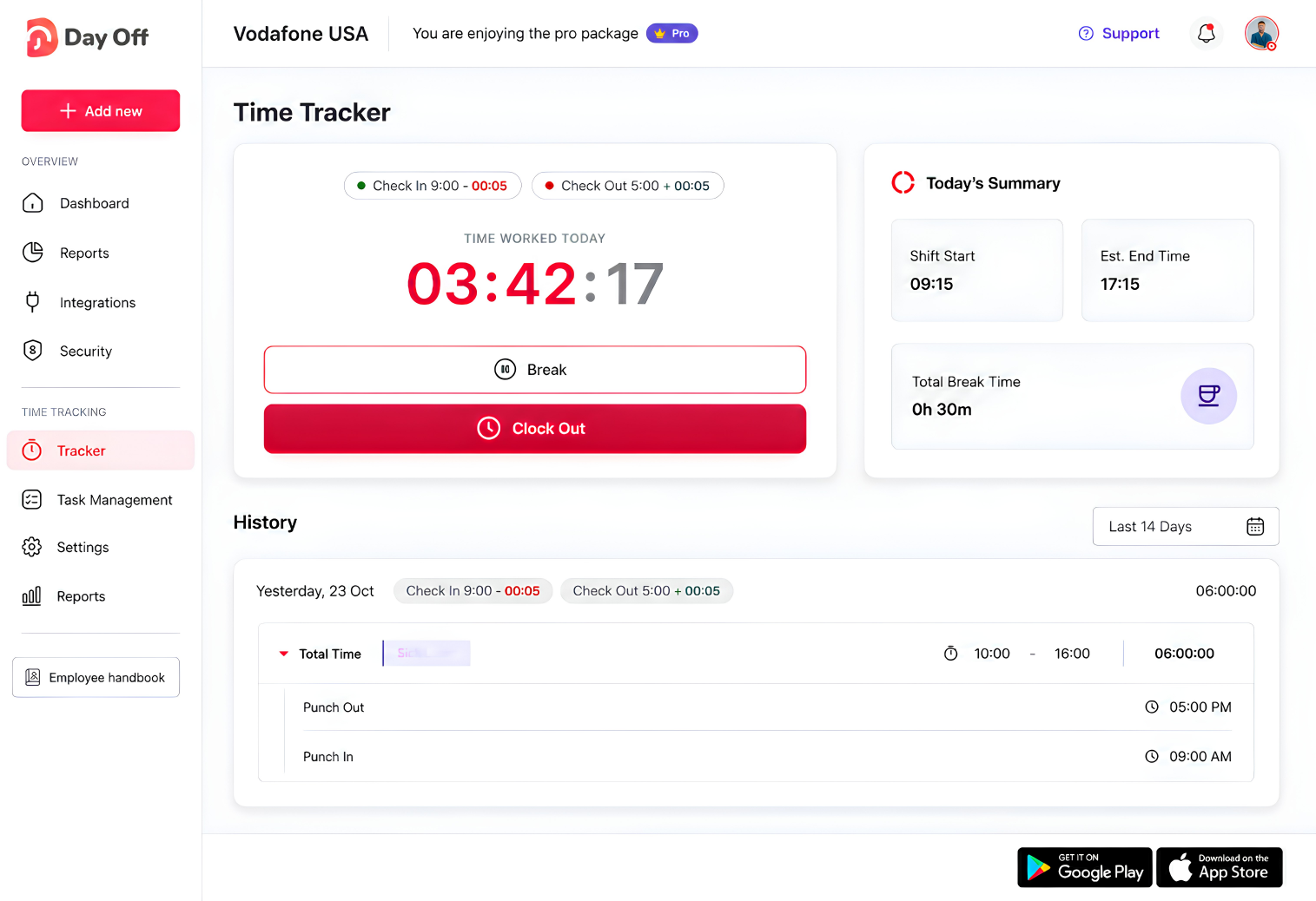 employee time tracker Time Tracker