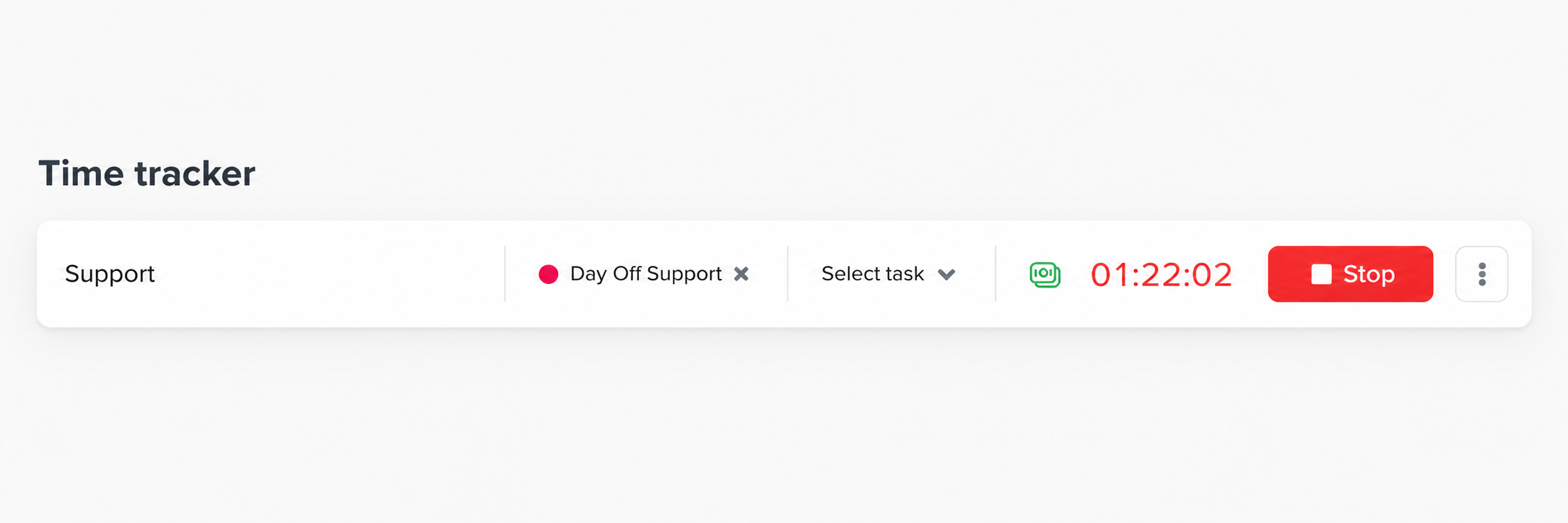 time tracking Time Tracker