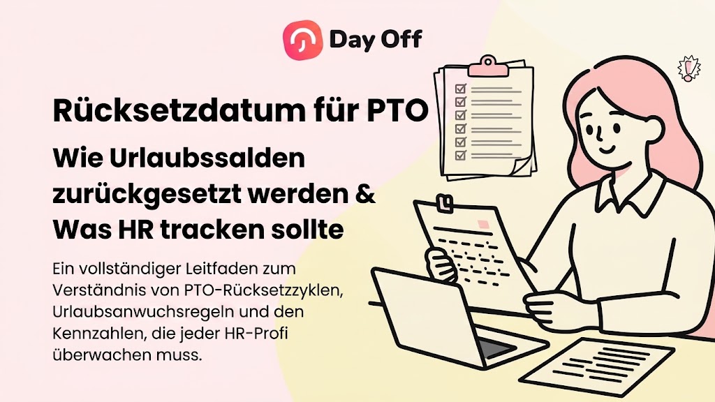 PTO-Rücksetzdatum: Wie sich Jahresurlaubssalden zurücksetzen und worauf die Personalabteilung achten sollte