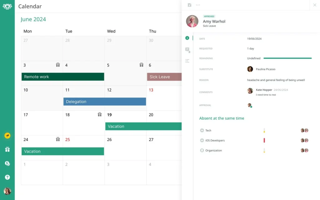 667ae3002cb614f3da90b889 Leave – ENG p 1600 Best PTO Calendar Software For Teams