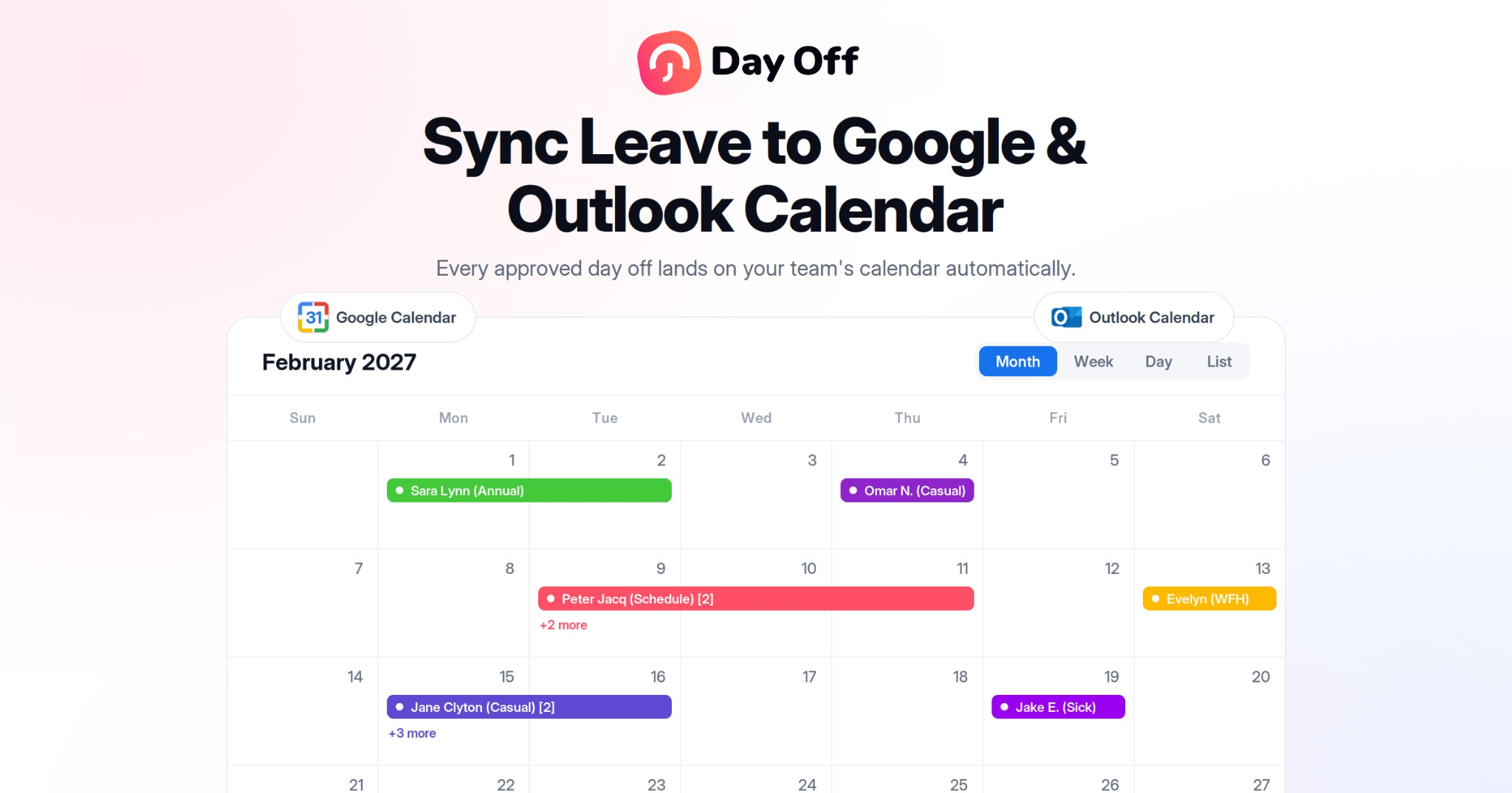 Syncing Leave Requests With Google Calendar and Outlook Syncing Leave Requests With Google Calendar and Outlook: What to Look For
