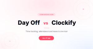 day off vs clockify banner 1200x630 1 1 Time Tracker